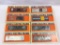 Lot of 8 Lionel O Gauge Box Cars in Boxes