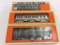 Lot of 3 Lionel O Gauge Observation Train Cars in