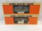 Lot of 2 Lionel O Gauge Observation Cars in Boxes