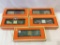 Lot of 5 Lionel O Gauge Box Cars in Boxes