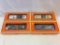 Lot of 4 Lionel O Gauge Box Cars in Boxes