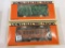 Lot of 2 Lionel O Gauge Trolley Cars in Boxes