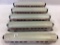 Lot of 5 MTH Amtrak Passenger Cars Including