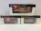 Lot of 3 LIonel O-Gauge Train Cars in Boxes