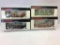 Lot of 4 LIonel O-Gauge rain Cars in Boxes