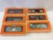 Lot of 6 Lionel O Gauge Box Cars in Boxes