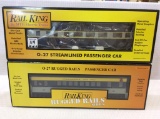 Lot of 2 Rail King 0-Gauge Cars in Boxes