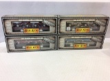 Lot of 4 Rail King O Gauge Die Cast Flat Cars in