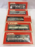 Lot of 5 Lionel O-Gauge Tank Cars in Boxes