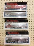 Lot of 4 Lionel Truck/Trailers in Boxes