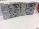 Lot of 6 Williams O-Gauge Classic Streamline Style