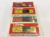 Lot of 4 Lionel O-Gauge Cattle Cars in Boxes