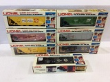 Lot of 7 Lionel O Gauge Covered Hopper's