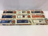 Lot of 9 Lionel O Gauge Box Cars in Boxes