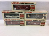 Lot of 5 O Gauge Lionel Window Caboose's in Boxes