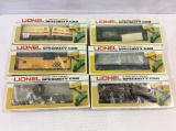 Lot of 6 Lionel O Gauge Specialty Cars in Boxes