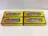 Lot of 4 Rail King O Gauge Freight Cars In Boxes