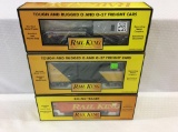 Lot of 3 Rail King Train Cars in Boxes Including