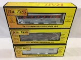 Lot of 3 Rail King O Gauge Train Cars in Boxes