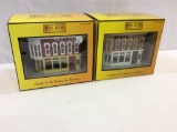 Lot of 2 Rail King Corner Buildings in Boxes