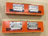 Lot of 2 Lionel Flat Cars in Boxes Including