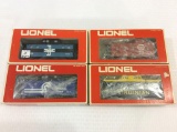 Lot of 4 Lionel 0-Gauge Lighted Caboose's in Boxes