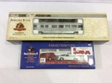 Lot of 2 Anheuser-Busch O Gauge  Train Cars in