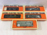 Lot of 5 Lionel O-Gauge Hopper Cars in Boxes