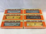 Lot of 6 Lionel O Gauge Hopper Cars in