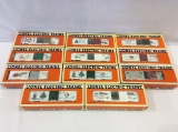 Lot of 11 Lionel Christmas Cars