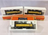 Lot of 3 Lionel O Gauge Chicago & Northwestern