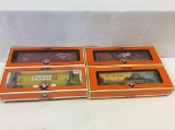 Lot of 4 Lionel O Gauge Train Cars in Boxes