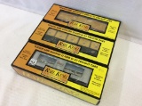 Lot of 3 Rail King O Gauge Freight Cars