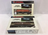 Lot of 2 Lionel O Gauge Coal Dump Cars in Boxes-