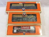 Lot of 3  Lionel O Gauge Tractor/Trailer Cars