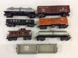 Lot of 7 Various Lionel Train Cars Including