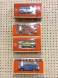 Lot of 4 Lionel Vehicles In Boxes