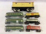 Lot of 7  Train Cars Including