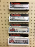 Lot of 4 Lionel Tractor & Trucks in Boxes