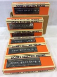 Lot of 6 Lionel O-Gauge Wabash Cars in Boxes