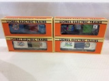 Lot of  4 Lionel O-Gauge Disney Hi-Cube Box Cars