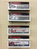 Lot of 4 Lionel O Gauge Tractor/Trucks in Boxes