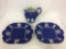 Lot of 3 Blue & White Wedgwood Pieces