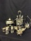 Lg. Group of Silverplate Pieces Including