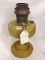 Aladdin Kerosene Lamp Base-Amber