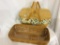 Lot of 2 Longaberger Baskets