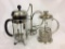 Lot of 3 Including Silver Plate Wine Holder & 2