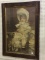 Lg. Antique Framed Print of Victorian