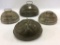 Lot of 4 Various Tin Bread Molds