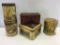Lot of 5 Adv. Tins Including